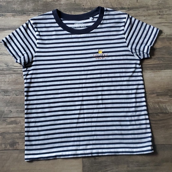 Rare SPRZ-NY Jean-Michel Basquiat MoMA Striped T - Picture 4 of 8